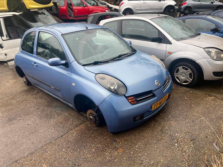 Te koop Nissan Micra in onderdelen, Auto-onderdelen, Overige Auto-onderdelen, Nissan, Gebruikt, Ophalen of Verzenden