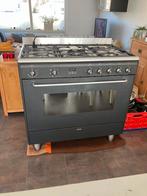Smeg fornuis 90cm, Ophalen, Gebruikt, 60 cm of meer, Gas