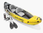 Explorer Intex k2 kayak met tas en pomp en vin, Watersport en Boten, Kano's, Ophalen, Zo goed als nieuw, Twee personen, Kajak