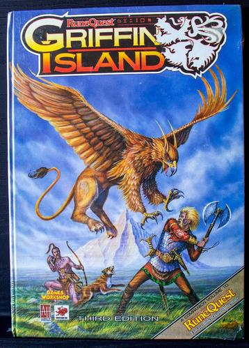 Runequest 3rdEd-Griffin Island (Companion)-Games Workshop'87 beschikbaar voor biedingen