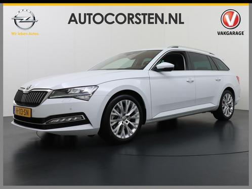 Skoda Superb Combi 1.5T-150PK AUT-7 Wegklapb.Trekh.Virtual C, Auto's, Skoda, Bedrijf, Te koop, Superb, ABS, Achteruitrijcamera