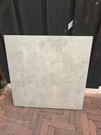 6 Keramiek Paris kera terrastegels (60cm x 60cm x 3cm), Tuin en Terras, Tegels en Klinkers, Gebruikt, Ophalen of Verzenden, Minder dan 5 m²