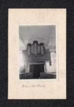 Foto Huis ter Heide Kerk Interieur Orgel., Foto, Ophalen of Verzenden, Zo goed als nieuw, 1940 tot 1960