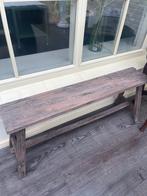 Tuinbankje per stuk (2 stuks in totaal), Ophalen, Zo goed als nieuw, Hout