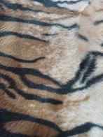 Tijgerprint Stof - Lappen Stof, Hobby en Vrije tijd, Stoffen en Lappen, Ophalen, Overige materialen, Bruin, Nieuw