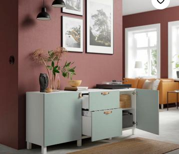 Ikea besta kast / dressoir met 2 deuren en 2 laden - afbeelding 1