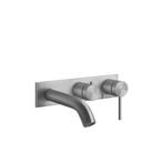 Gessi 316 inbouw eengreeps badmengkraan steel brushed, Ophalen, Nieuw, Chroom, Bad
