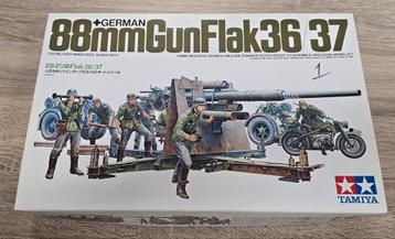 Tamiya MM117 (1735017) 1:35 German 88mm Flak 36/37 beschikbaar voor biedingen