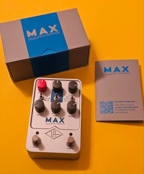 UA MAX Preamp/Dual Compressor, Muziek en Instrumenten, Effecten, Zo goed als nieuw, Compressor, Ophalen of Verzenden