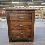 Verkocht! Ladenkastje teak, Ophalen, ., ., Minder dan 100 cm