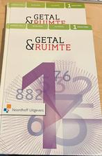 Getal en Ruimte 12e editie HAVO/VWO 1 leerboek deel 1 en 2, Boeken, Schoolboeken, Ophalen of Verzenden, Gelezen, VWO