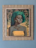 Vintage Tretchikoff reproductie in prachtige lijst!, Ophalen of Verzenden