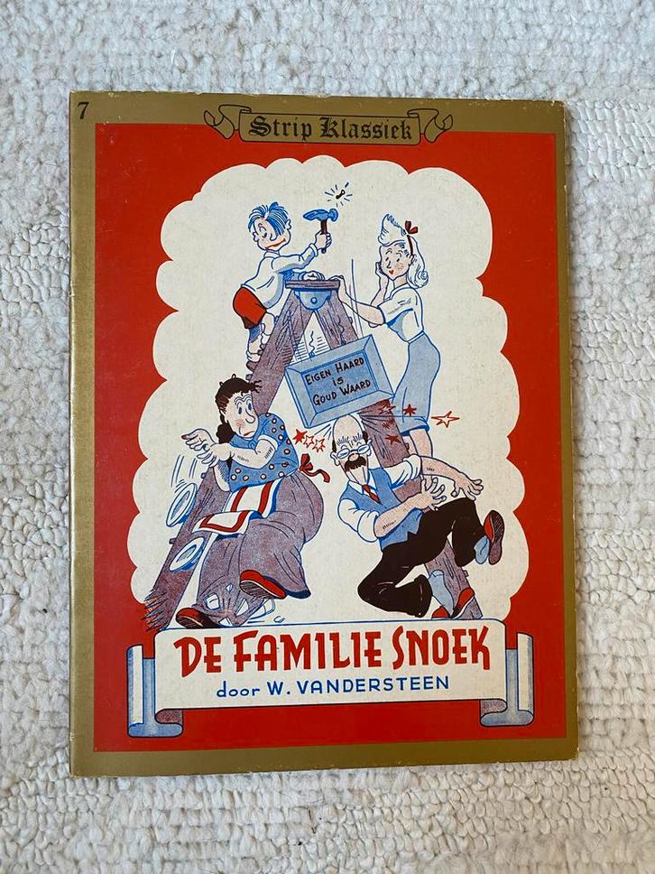 De Familie Snoek - W. Vandersteen Stripboek, Boeken, Stripboeken, Gelezen, Eén stripboek, Ophalen of Verzenden