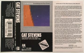 CAT STEVENS - FOOTSTEPS IN THE DARK (MC) beschikbaar voor biedingen