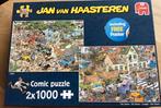 Jan v Haasteren dubbele puzzel de Storm/Safari, Ophalen of Verzenden, Zo goed als nieuw