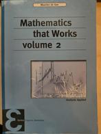 Mathematics that works volume 2, Boeken, Studieboeken en Cursussen, Verzenden, Beta, Zo goed als nieuw, WO