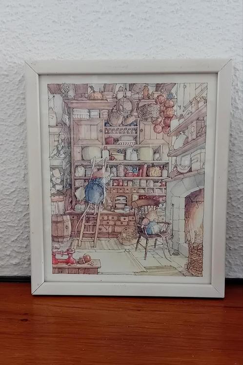 Vintage print Brambly Hedge, Antiek en Kunst, Kunst | Tekeningen en Foto's, Ophalen of Verzenden