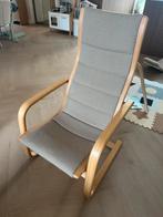 Vintage Swedese Yngve Ekstrom Fauteuil Jaren 70, Gebruikt, Bruin, Ophalen of Verzenden, Eén
