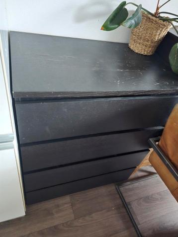 Ikea Malm zwart GRATIS  voor onderdelen - afbeelding 1