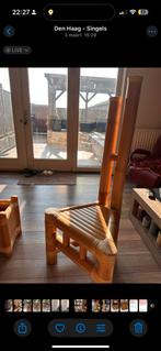 Bamboe zitje, Huis en Inrichting, Tafels | Kaptafels, Ophalen of Verzenden, Zo goed als nieuw, 50 tot 100 cm, Minder dan 100 cm