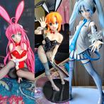 Anime figure Freeing Bunny 1/4 - Snow Miku/Lala/Rena, Ophalen of Verzenden, Zo goed als nieuw