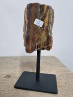 Tijgeroog op standaard, Ophalen of Verzenden, Mineraal