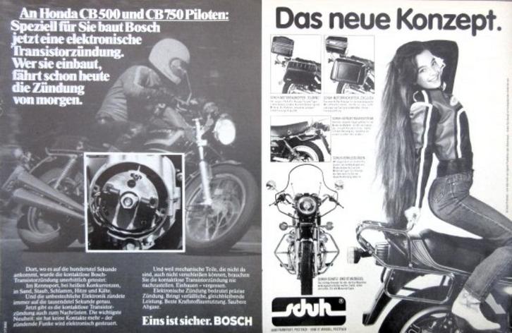 15 vintage reclames motor onderdelen accessoires 1977-86, Verzamelen, Merken en Reclamevoorwerpen, Gebruikt, Gebruiksvoorwerp