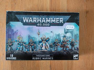 Thousand Sons Rubric Marines 40k beschikbaar voor biedingen