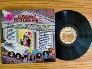 LP Command Performance --25 Great Hits – 20 Original Artists