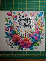 Diamond Painting kaart kant en klaar, Ophalen of Verzenden, Nieuw, Overige thema's, Overige typen