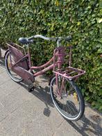 Leuke roze/paarse meiden fiets, Fietsen en Brommers, Fietsen | Meisjes, Ophalen, 22 inch, Gebruikt, Handrem