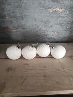 Nieuw 4 witte kerstballen, Diversen, Kerst, Ophalen of Verzenden, Zo goed als nieuw