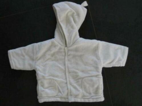 Lief en zacht crème vestje / jasje van de Prenatal , mt 62, Kinderen en Baby's, Babykleding | Maat 62, Gebruikt, Jongetje of Meisje