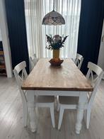 Eettafel grenen en 4 stoelen ikea Rosentorp, Huis en Inrichting, Complete eetkamers, Ophalen, Gebruikt, Vintage, 4 tot 6 stoelen