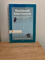 Basisboek Interviewen - Handboek voor Interviews, Ophalen of Verzenden, Gamma, Gelezen, HBO