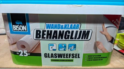 BISON Behanglijm Wand & Klaar - Glasweefsel - 4kg, Doe-het-zelf en Verbouw, Verf, Beits en Lak, Gebruikt, Verf, Minder dan 5 liter