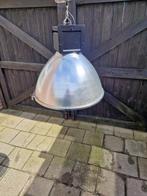 Industriele fabriekslamp', Huis en Inrichting, Lampen | Hanglampen, Minder dan 50 cm, Industrieel, Gebruikt, Ophalen