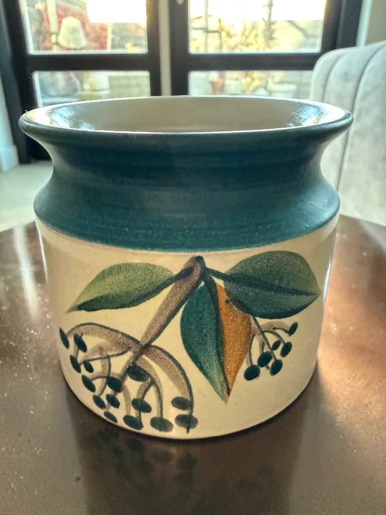 Luzerner Keramik vaasje/pot, Overige kleuren, Aardewerk of Porselein, Ophalen of Verzenden, Zo goed als nieuw