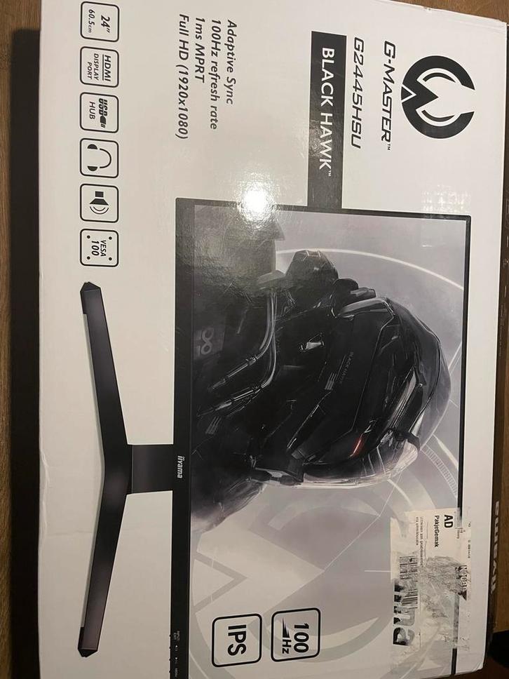 Iiyama G-MASTER G2445HSU - Zo goed als nieuw!, Computers en Software, Monitoren, Zo goed als nieuw, 61 t/m 100 Hz, DisplayPort