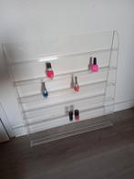 Nagellak Display / Rekje - Transparant, Ophalen of Verzenden, Zo goed als nieuw