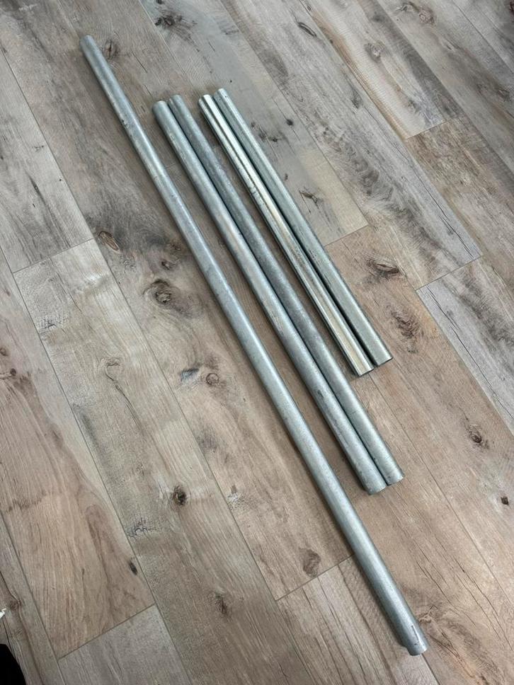 Steigerbuizen Staal Ø 42,4 mm – verschillende lengtes, Doe-het-zelf en Verbouw, IJzerwaren en Bevestigingsmiddelen, Nieuw, 250 mm of meer