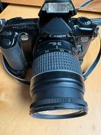 Canon Eos 500 met 28-80 EF II lens en batterypack, Ophalen of Verzenden, Zo goed als nieuw, Spiegelreflex, Canon