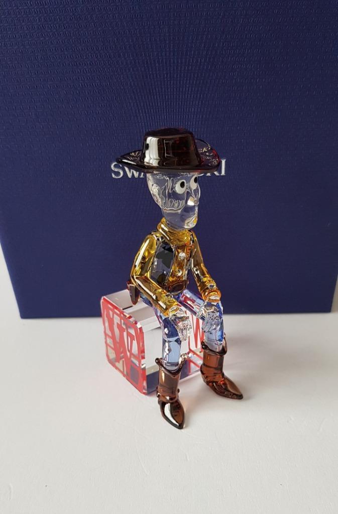 Swarovski Disney Sherif Woody. Kristallijn Shop., Verzamelen, Swarovski, Nieuw, Figuurtje, Verzenden