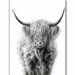 diamond painting hooglander - 50x40 cm - vierkante stenen, Ophalen of Verzenden, Nieuw, Knutselwerk
