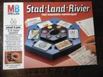 Stad-Land-Rivier Spel van MB  Het klassieke Namenspel, Een of twee spelers, Ophalen of Verzenden, Zo goed als nieuw, MB Spellen