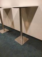 Statafel 80x80 blad 2 beschikbaar, nieuw blad naar keuze!, Ophalen, Zo goed als nieuw, Vst, Industriestraat 5