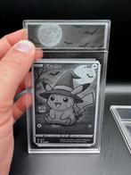 Pikachu Heks Halloween Metal Pokemon Kaart, Ophalen of Verzenden, Nieuw, Losse kaart