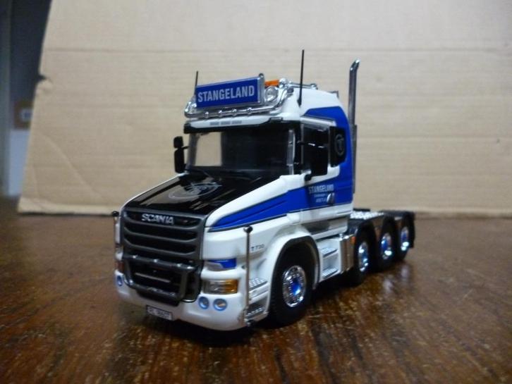 Tekno Scania torpedo Stangeland met certificaat, Hobby en Vrije tijd, Modelauto's | 1:50, Nieuw, Bus of Vrachtwagen, Tekno, Ophalen of Verzenden