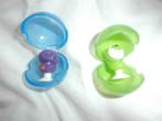 Zuignap poppetje ruimtewezen in bal space alien actiefiguur, Ophalen of Verzenden, Zo goed als nieuw
