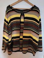 Zgan. Los vallend gestreept vest. Maat 48/50, Ophalen of Verzenden, Zo goed als nieuw, Overige kleuren, Trui of Vest